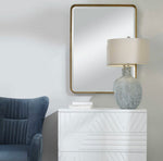 Crofton Gold Large Mirror, 30"W X 3"D X 40"H