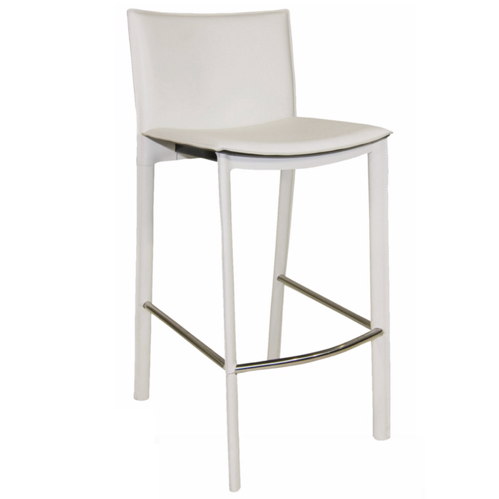 Panca Counter Stool, White