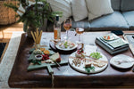 White Mod Ornament Charcuterie Board, 2 Sizes