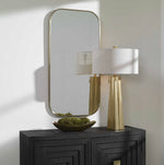 Taft Mirror - Brass, 21"W x 1"D x 41"H