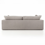 Plume Sofa-Heather Twill Pewter, 96"