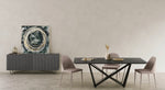 Burton Fabric Dining Chair Light Grey