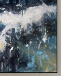 Whitecaps Wall Décor w/ Frame, W:55" x D:2.5" x H:36"