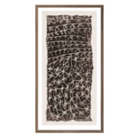 Bark Cloth II - Mocha, 15" x 28