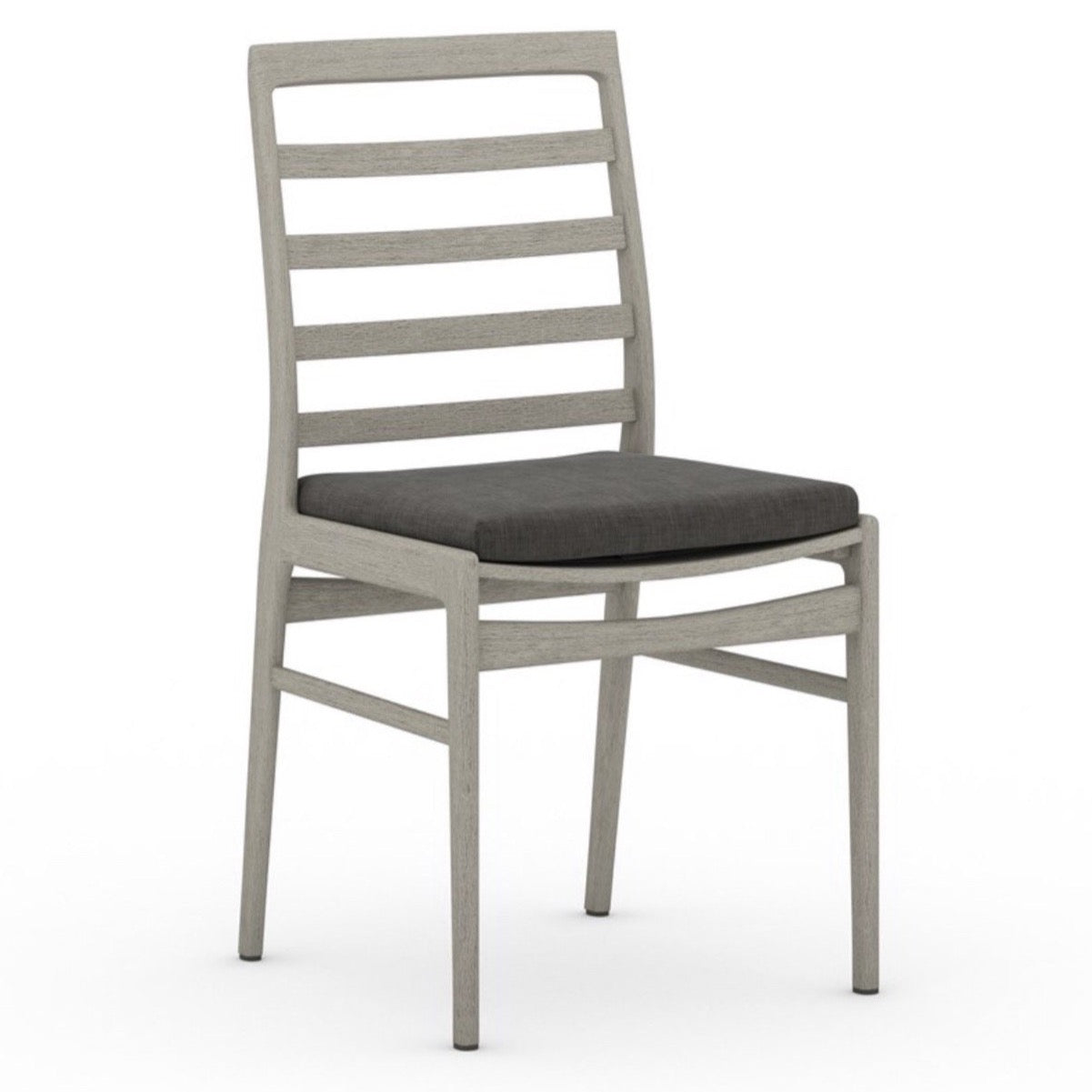 Linnet Outdoor Dining Chair-Grey/Charcoal