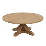 Provence 42" Rd Coffee Table-Rustic, 42"D x 17.5"H
