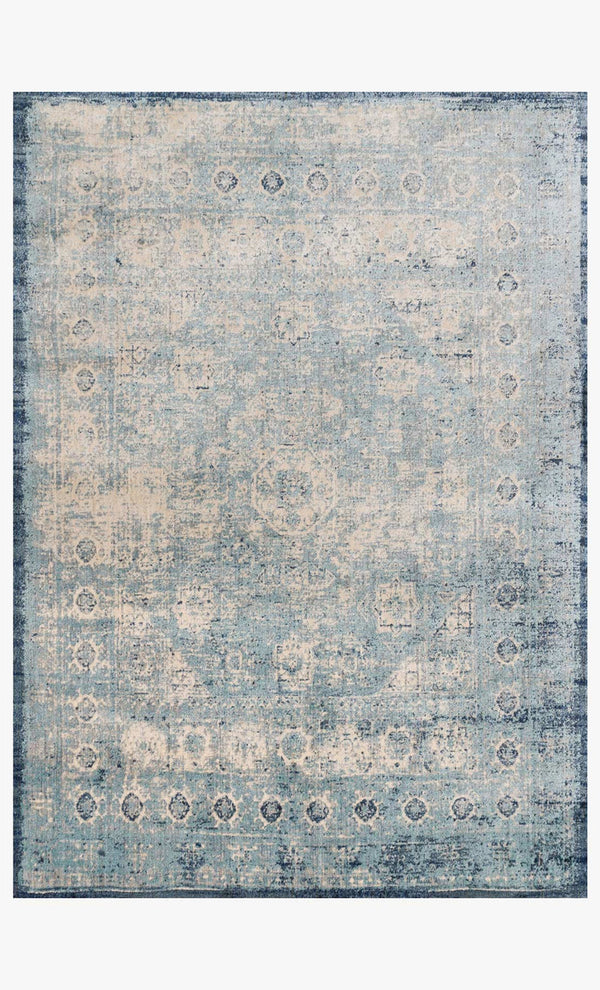 Anastasia- 14, Light Blue/ Ivory