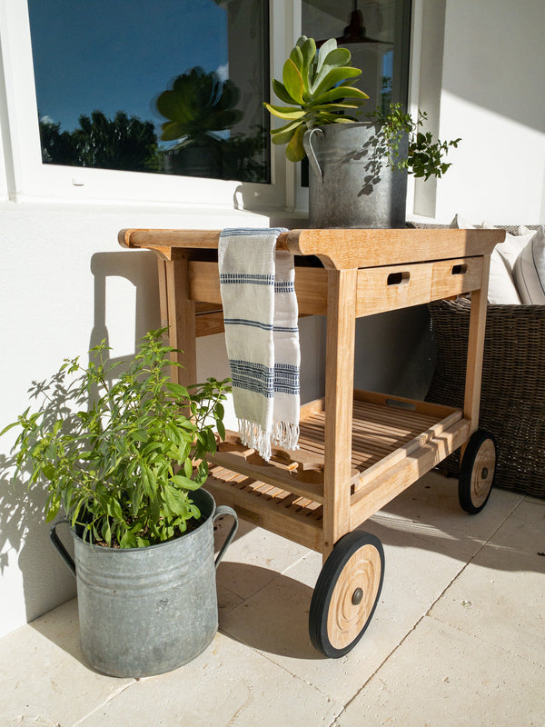 Outdoor Serving Cart