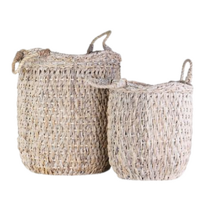 Avalone Oversize Seagrass Basket, 2 Sizes