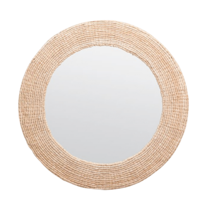 Amani Round Mirror, 36"D