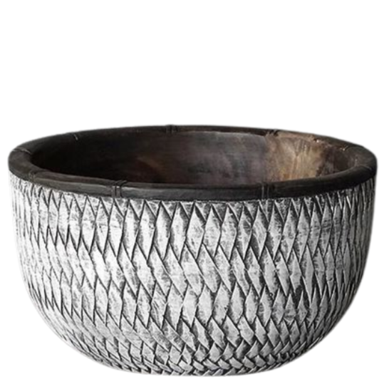 Plait Carved Bowl