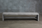 Dovetail Elm Bench, 96"L x 14"W x 18"H