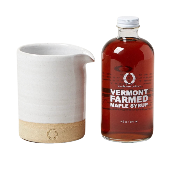 Small Silo Pitcher & Syrup