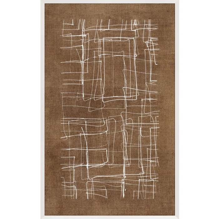 Burnt Umber Impressions IV-Large, 27 x 42