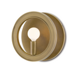 Chaplet Brass Wall Sconce