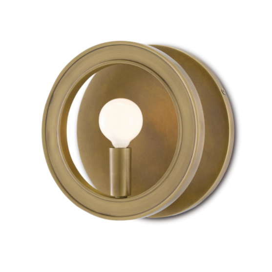 Chaplet Brass Wall Sconce