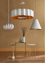 Pierrepont White Pendant, 2 Sizes