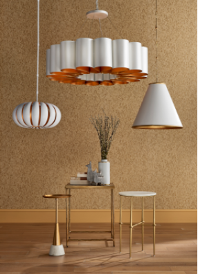 Pierrepont White Pendant, 2 Sizes