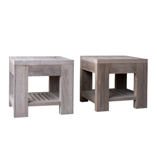 Reclaimed Teak Indoor / Outdoor Side Table