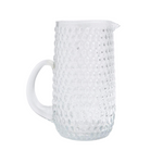 Claire Hand Blown Clear Pitcher
