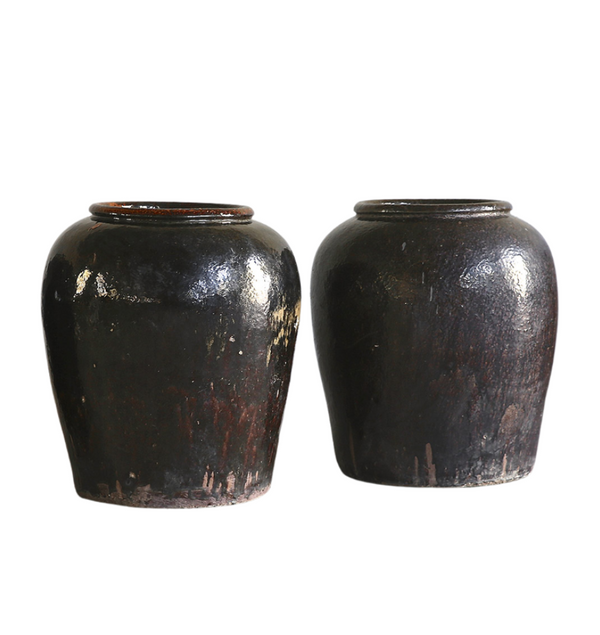 Antique Large Jars, 24"L x 24"W x 28"H