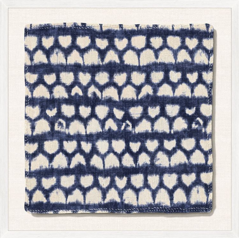 Indigo Textile VIII-Large, 25 x 25