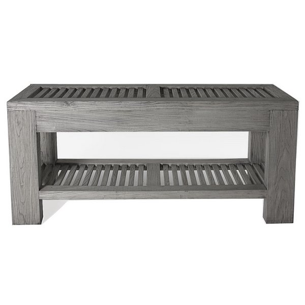 Reclaimed Elm Console, 60"L x 18"W x 28"H