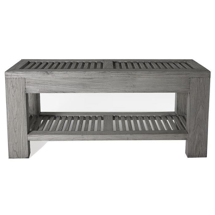 Reclaimed Elm Console, 60"L x 18"W x 28"H