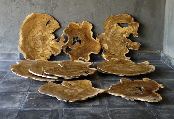 Teak Burle Tray, 2 Sizes