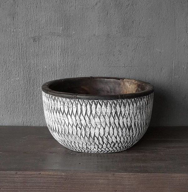 Plait Carved Bowl
