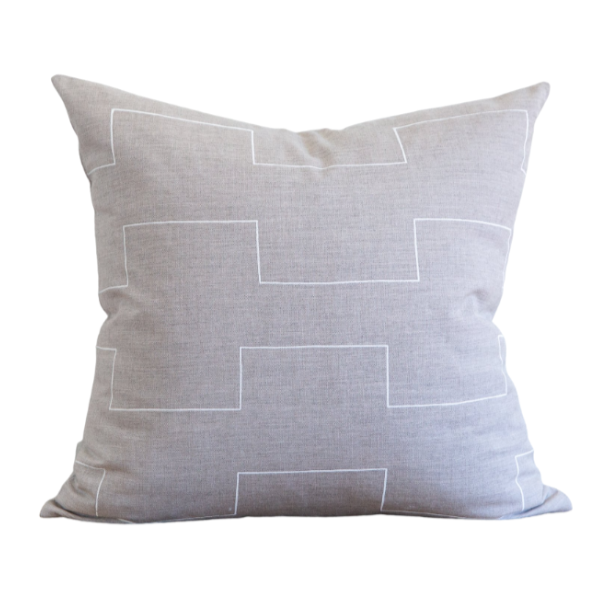 Grey Harbor Indoor/Outdoor Pillow, 22" x  22"