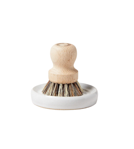 Laurel Pot Brush Set