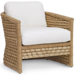 Capitola Lounge Chair with Soft Blue Performance Fabric