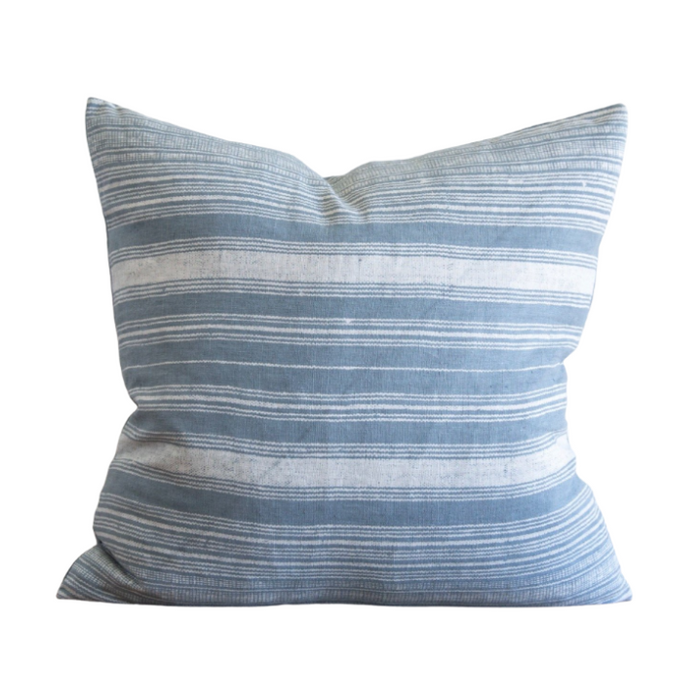 Clyde Stripe on Dusk, 22" x  22"