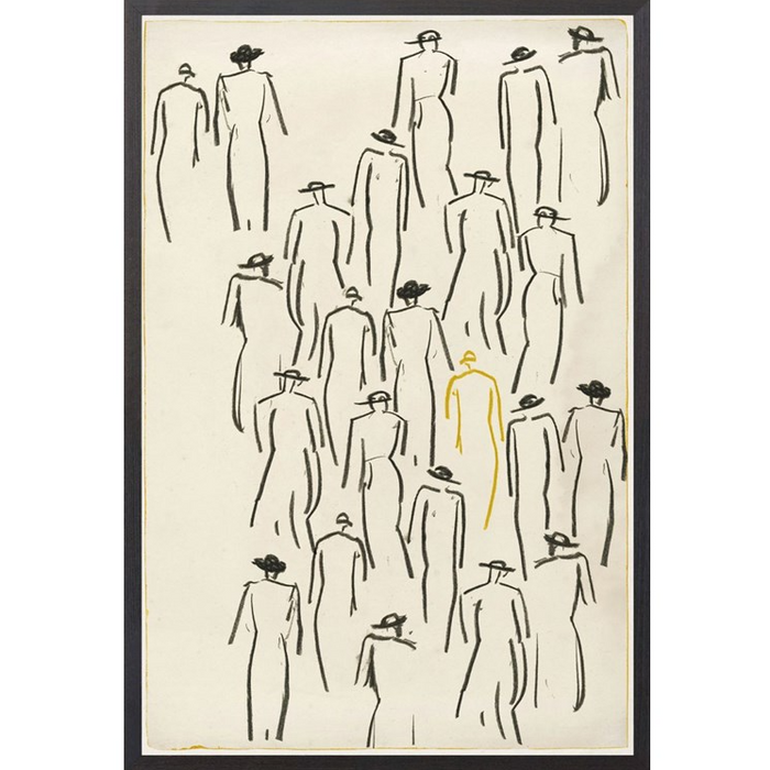 One Man-Small, 17 x 25