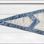 Yachting Burgee - Blue Diamond, 21.25" x 11.25"