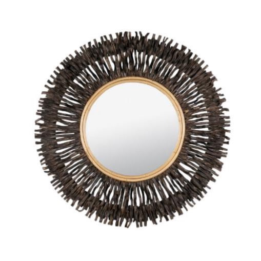 Malta Mirror-Black, 47" W x 3.5" D