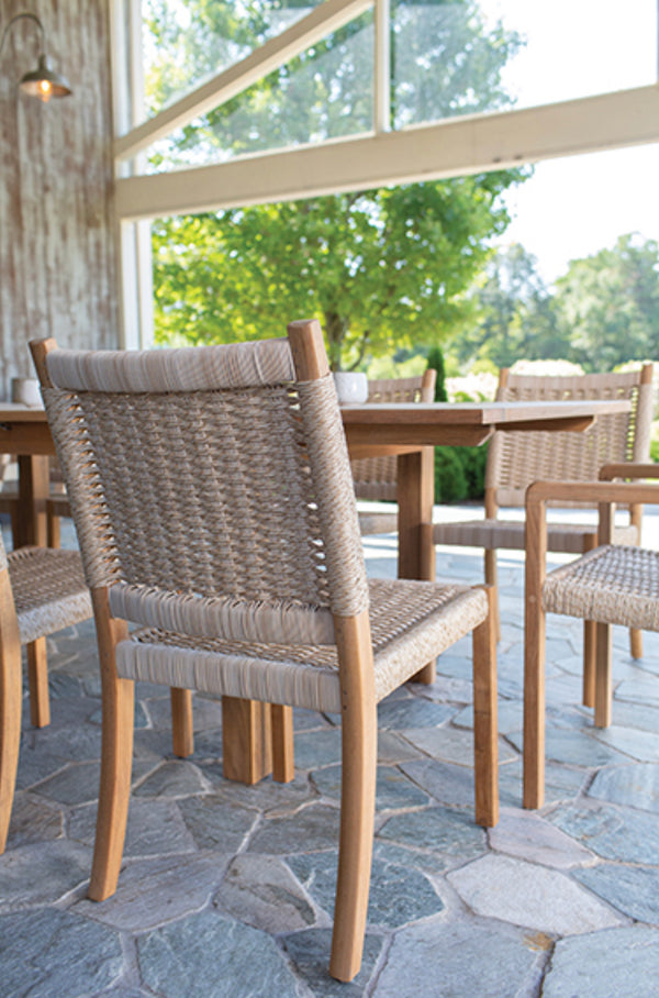 Hudson Side Chair, Natural Cord