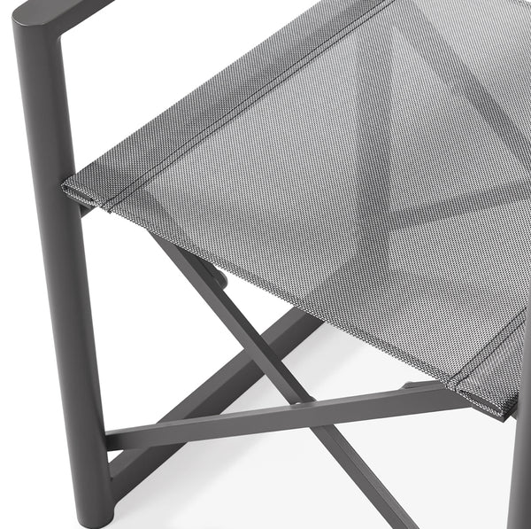 Pacific Dining Chair, Aluminum Asteroid