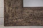 Reclaimed Elm Mirror-Old Grain, 30"L x 2"W x 42"H