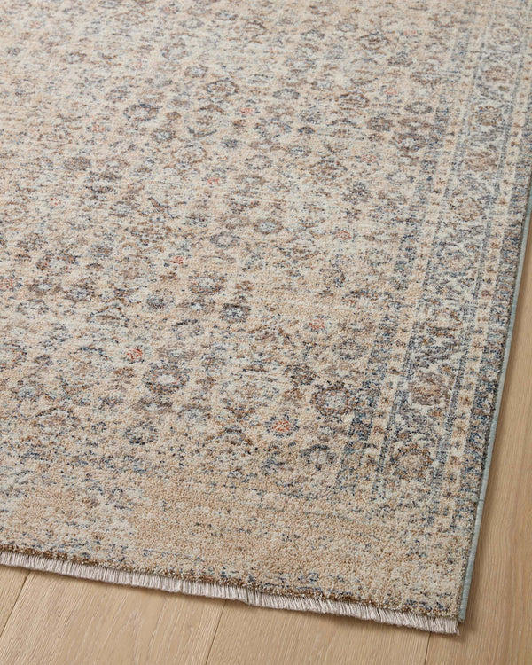 Blake - 04 Beige / Denim, Angela Rose x Loloi