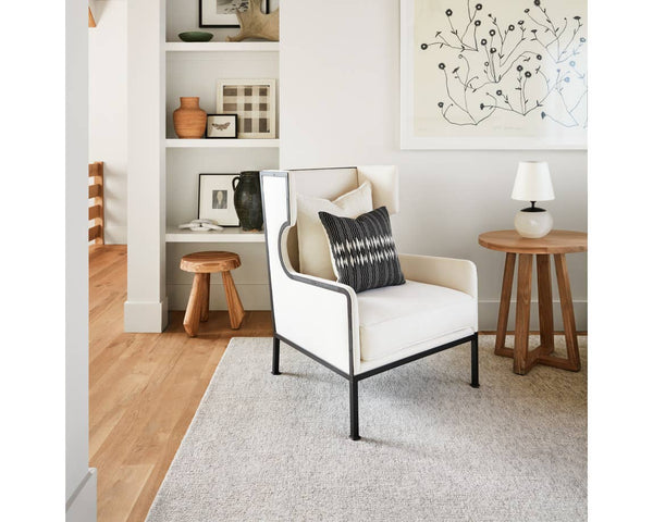 Britta Oland Rug, Feather Gray/ White Alyssum