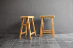 Reclaimed Teak Rectangular Counter Stool