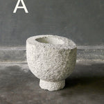 Hand Carved Stone Pot, 4 Styles