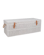 Boca Storage Bench, White