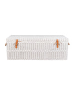 Boca Storage Bench, White