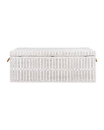 Boca Storage Bench, White