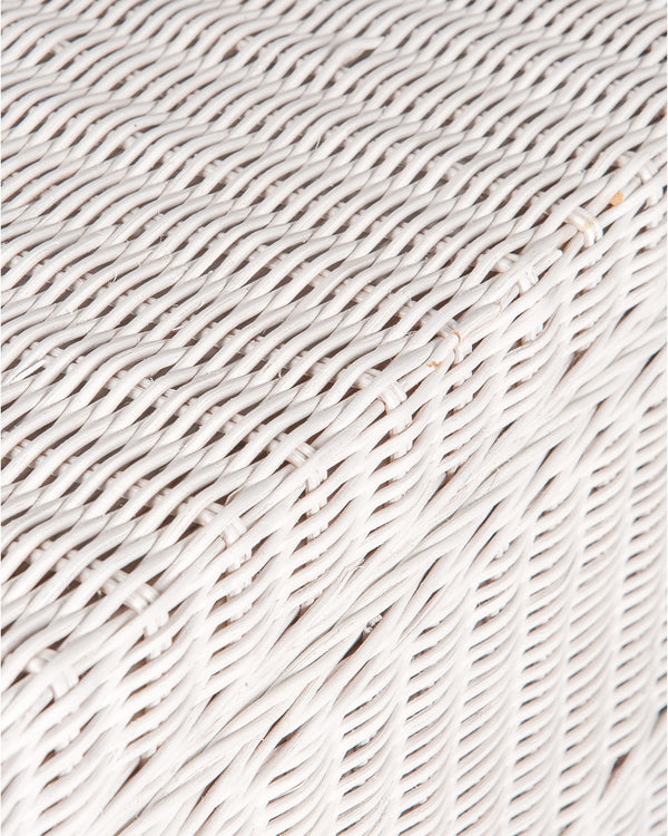 Boca Storage Bench, White
