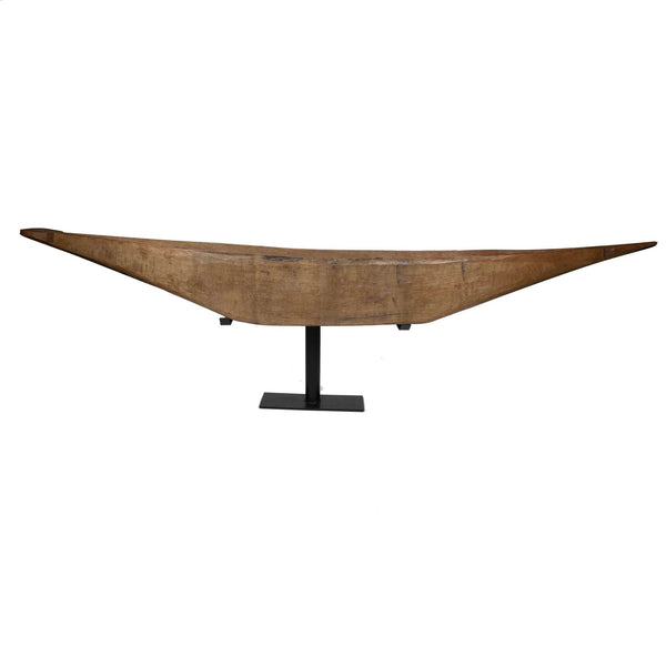 Londolozi Canoe with Metal Stand, 62"-64"L x 9"W x 8"H