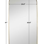 Taft Mirror - Brass, 21"W x 1"D x 41"H